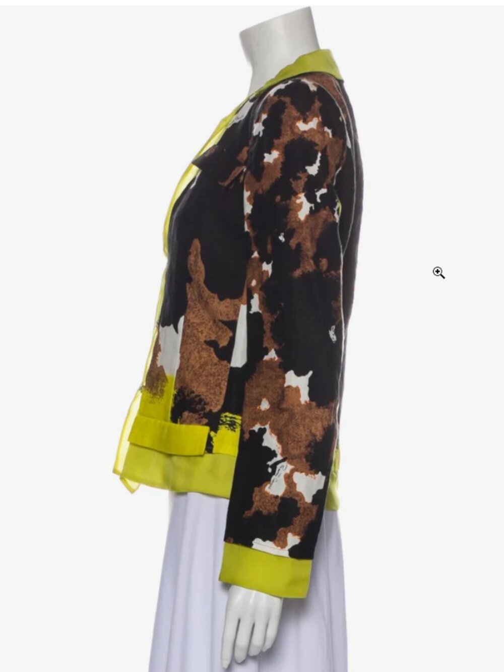 Roberto Cavalli Linen & Silk Jacket - Picture 3 of 3